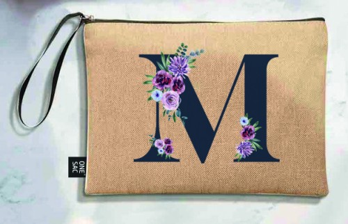 handbag letter m - wedding gifts